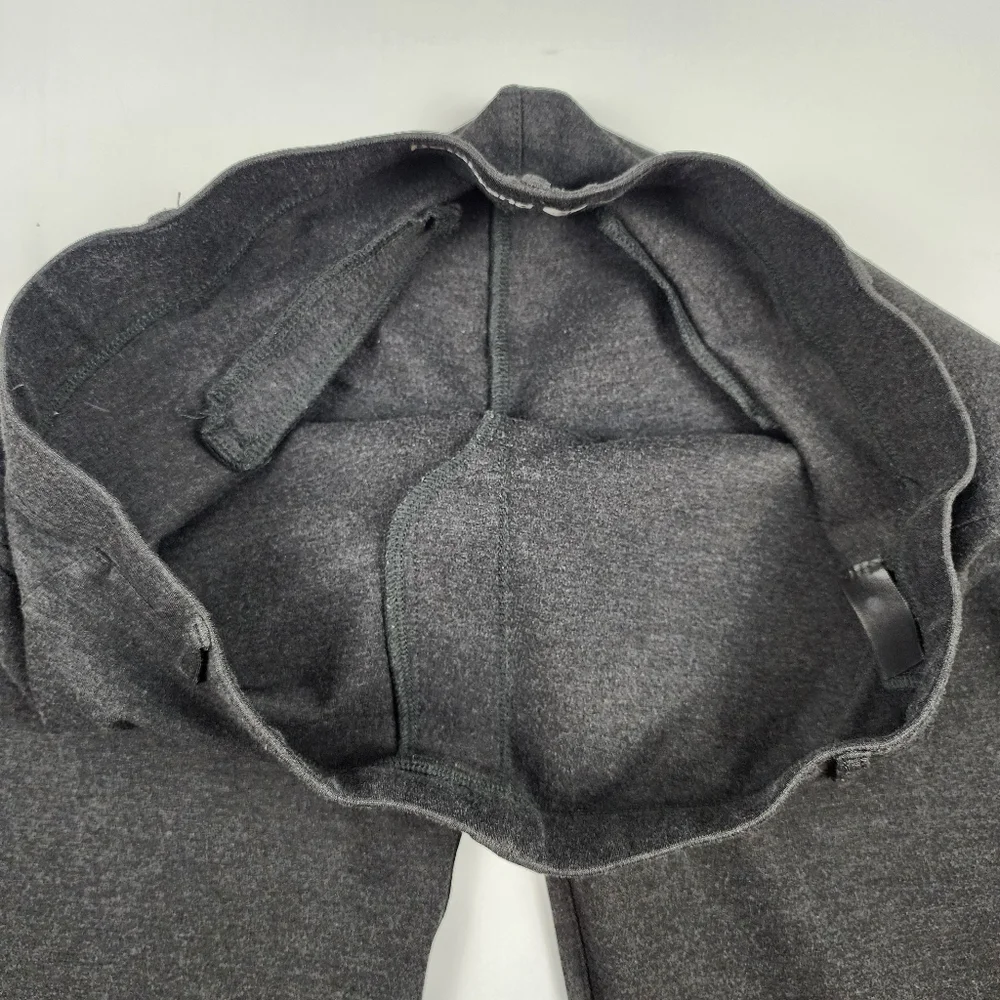 Betabrand Pants Womens XL Long Charcoal Gray Dress Yoga Bootcut Flare (34x32) - Picture 6 of 10